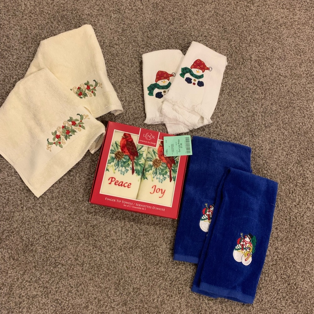 Lenox Cardinal Peace and Joy Towel Set & More